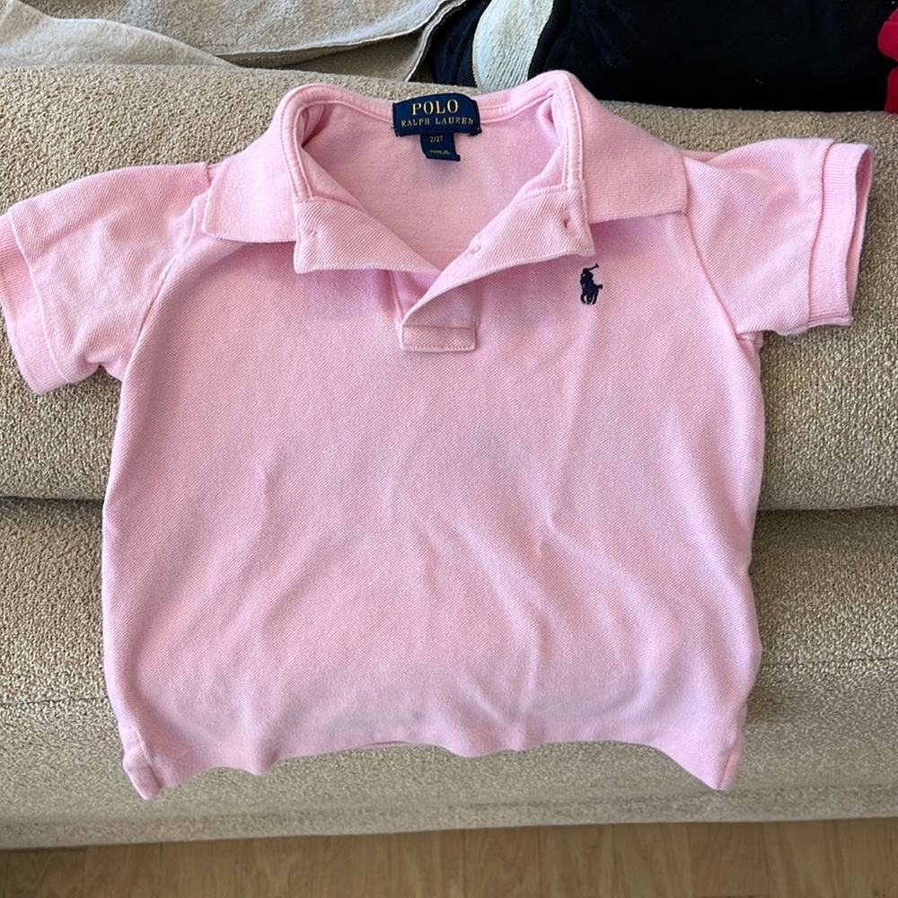 Polo cotton collared shirt
